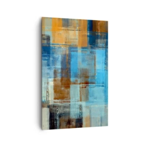 Vászonkép - A kék fátyolon keresztül - 80x120 cm