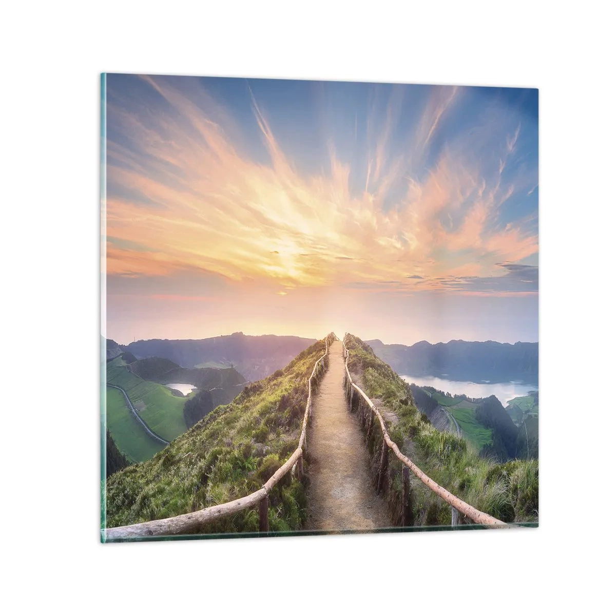 Üveg kép - Közel az éghez - 50x50 cm