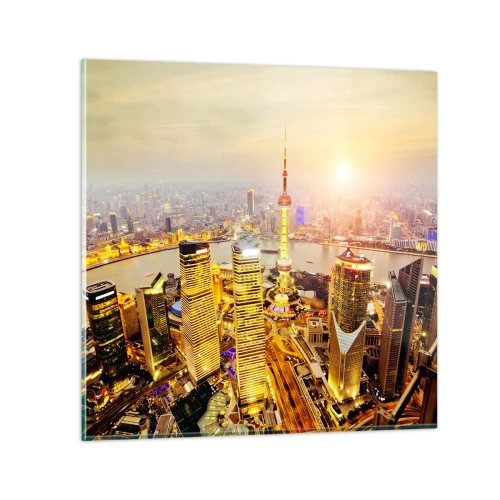 Üveg kép - Ázsiai álom - 60x60 cm