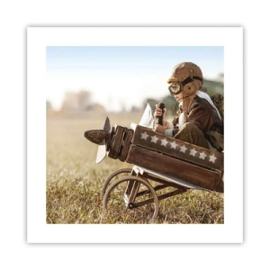 Poszter - Indulás egy álom felé - 40x40 cm