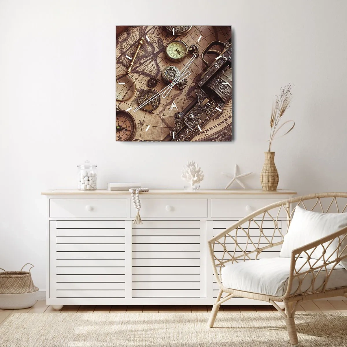 Falióra, Óra - Hív a kaland - 30x30 cm