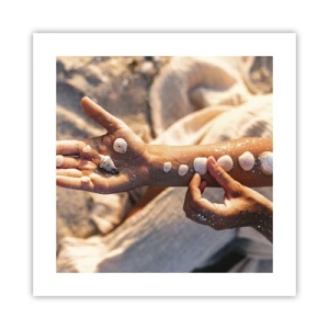 Poszter - Szépség egy karnyújtásnyira - 40x40 cm