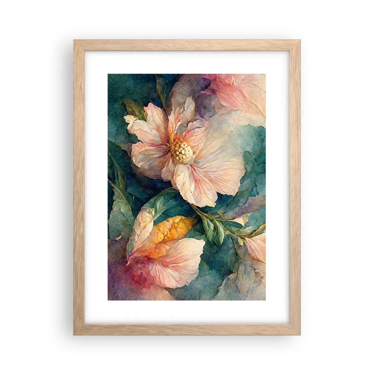 Poszter világos tölgy keretben - A nagyon finomság - 30x40 cm