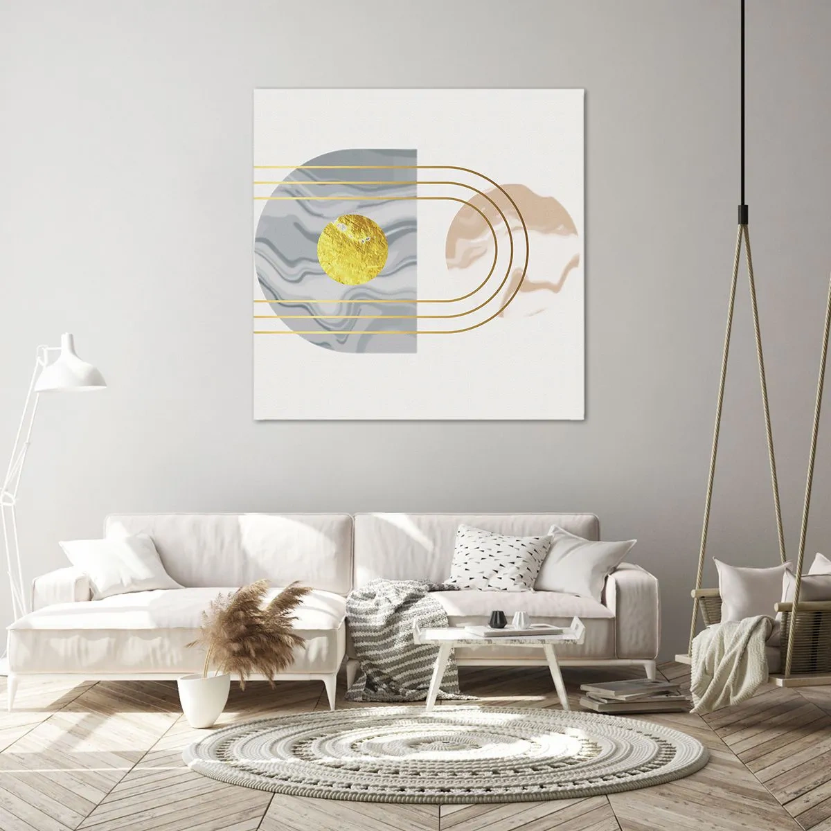 Vászonkép - Fényerő és ragyogás - 70x70 cm