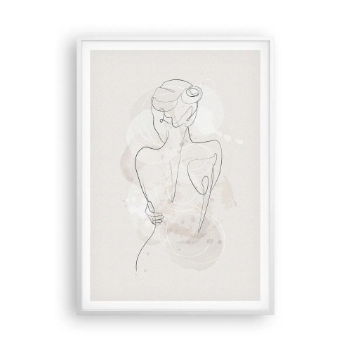 Poszter fekete keretben - Mint egy érzékeny hangszer - 70x100 cm