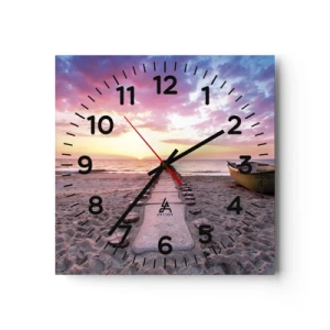 Falióra, Óra - Egy pillanatnyi mély élmény - 30x30 cm