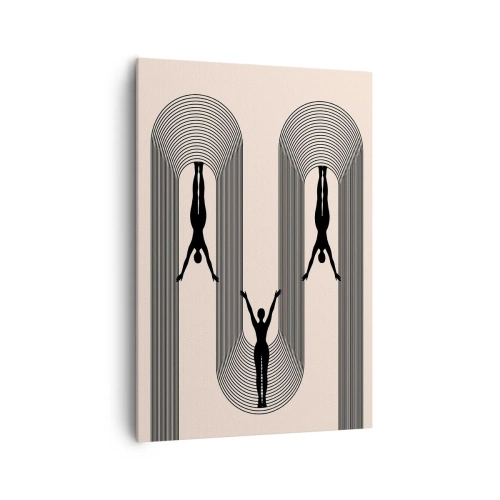 Vászonkép - Fejjel lefelé - 70x100 cm