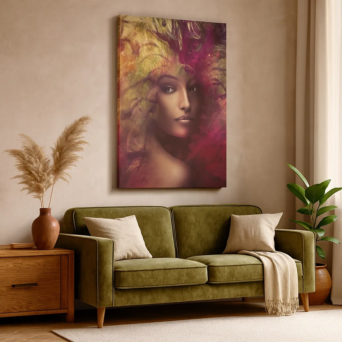 Vászonkép - Itt vagyok! - 50x70 cm