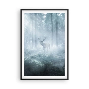 Poszter fehér keretben - Reggeli birtokellenőrzés - 61x91 cm