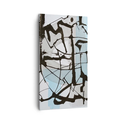 Vászonkép - Mindennek ellenére kék - 45x80 cm