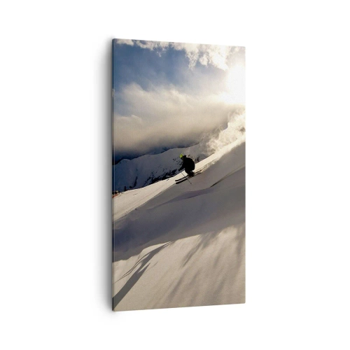 Vászonkép - Hegyi kihívás teljesítve - 55x100 cm