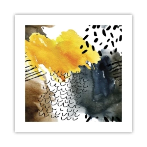 Poszter - Az elemek találkozása - 40x40 cm