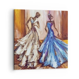 Vászonkép - Hálás páros - 70x70 cm