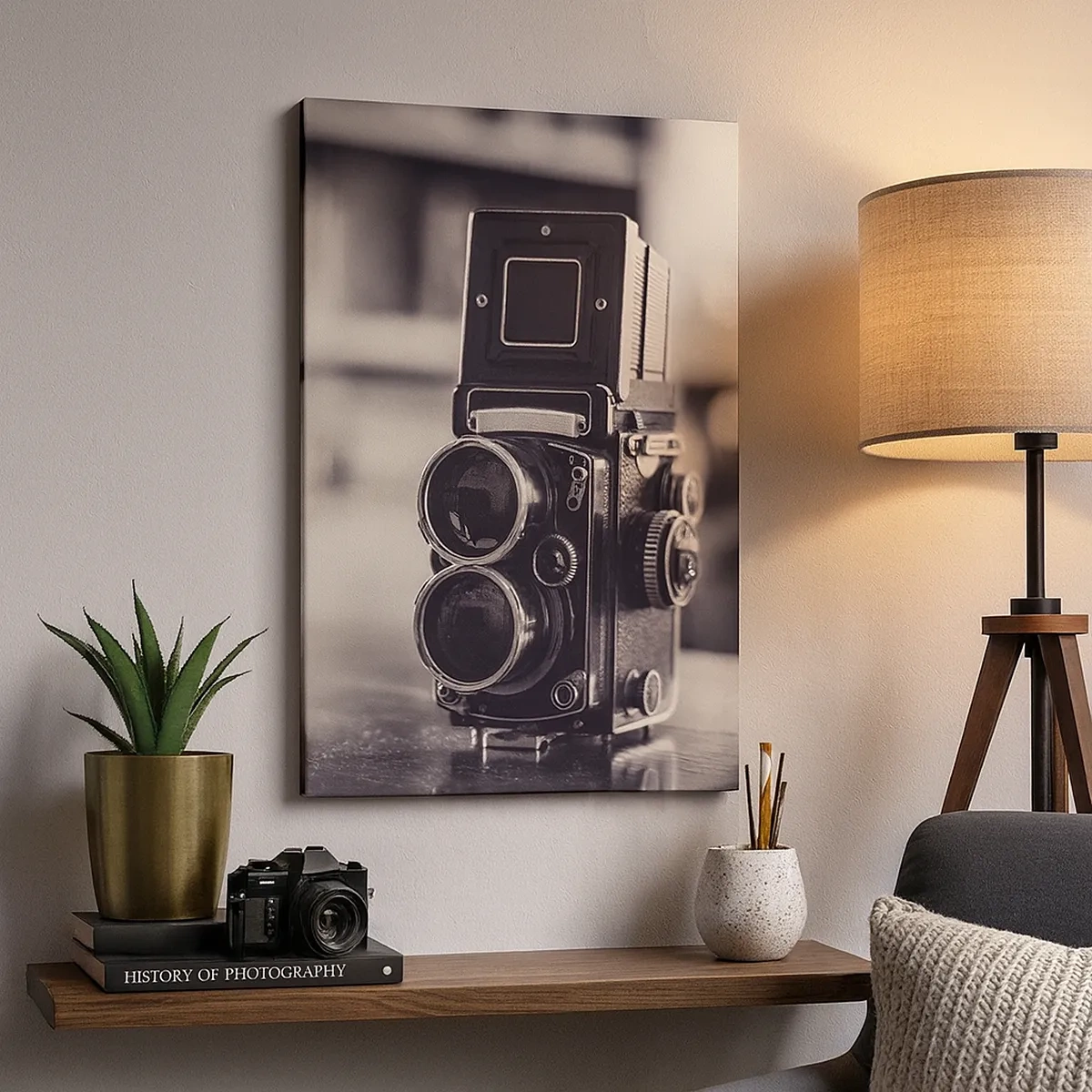 Vászonkép - Egy régi fénykép varázsa - 50x70 cm