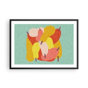 Poszter fehér keretben - Ízlelgetni a nyári napot - 70x50 cm