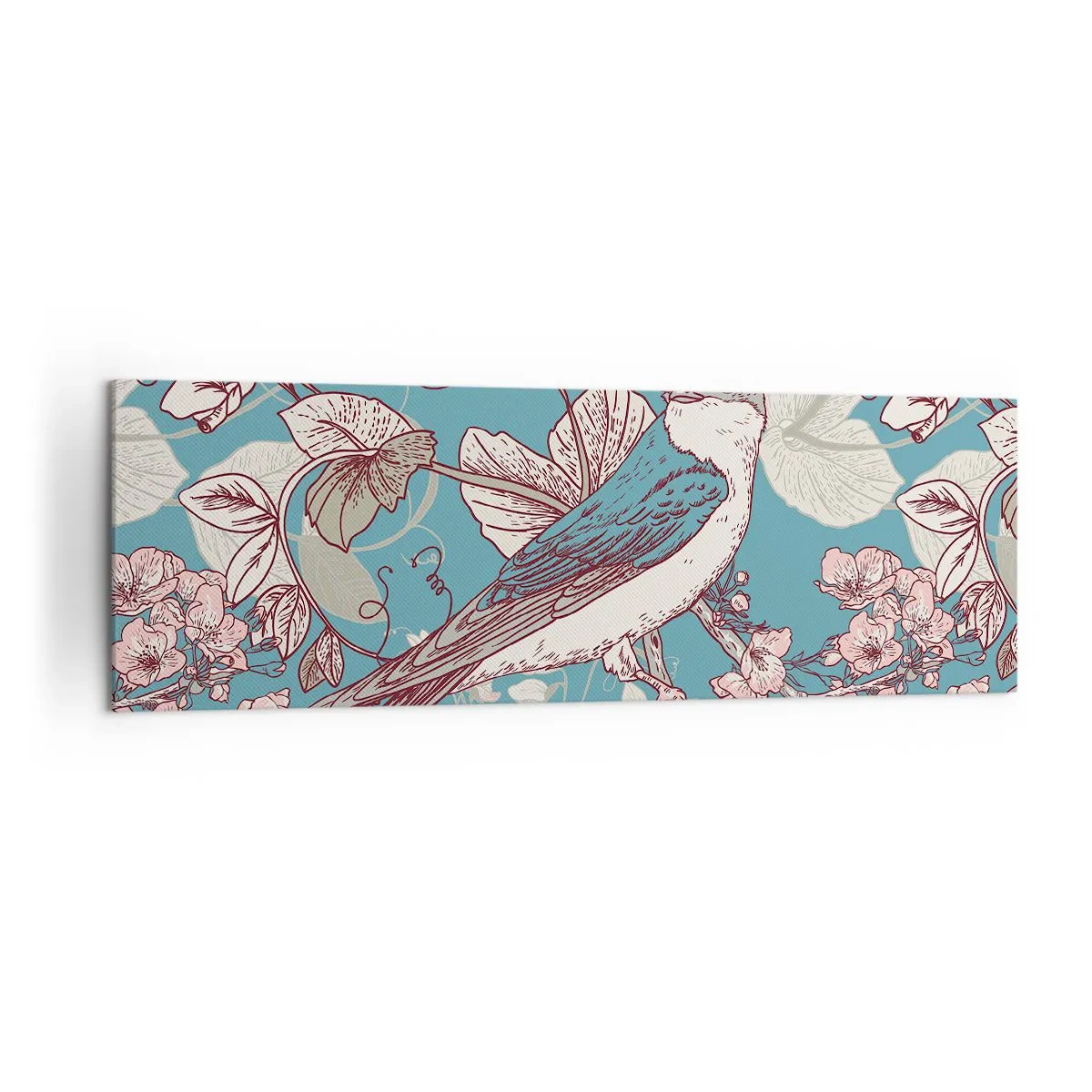 Vászonkép - A vörös és ezüst tűlevelűben - 160x50 cm