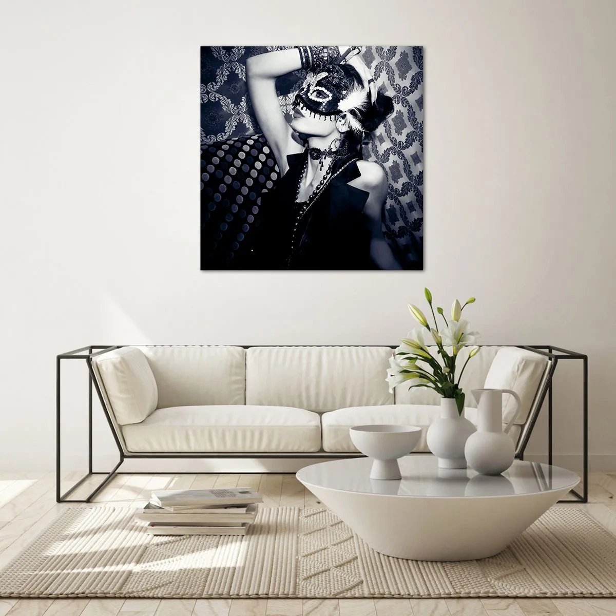 Üveg kép - Dekorációk, díszek, minták... - 70x70 cm