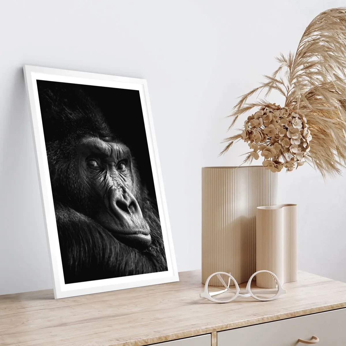 Poszter fekete keretben - Mit bámulsz? - 40x50 cm