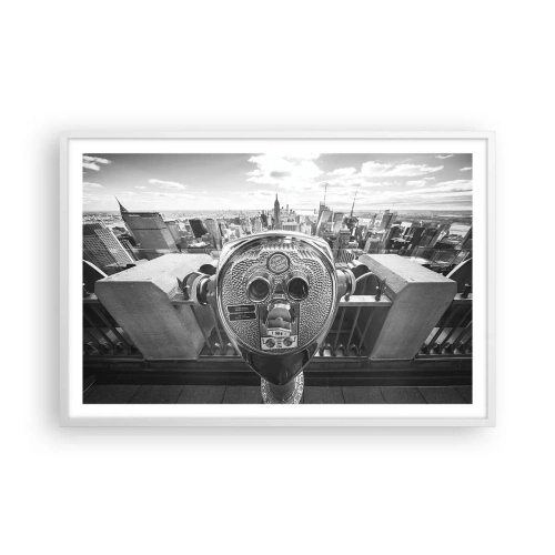 Poszter fekete keretben - A városok városa - 91x61 cm