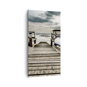 Vászonkép - Az északi part - 65x120 cm