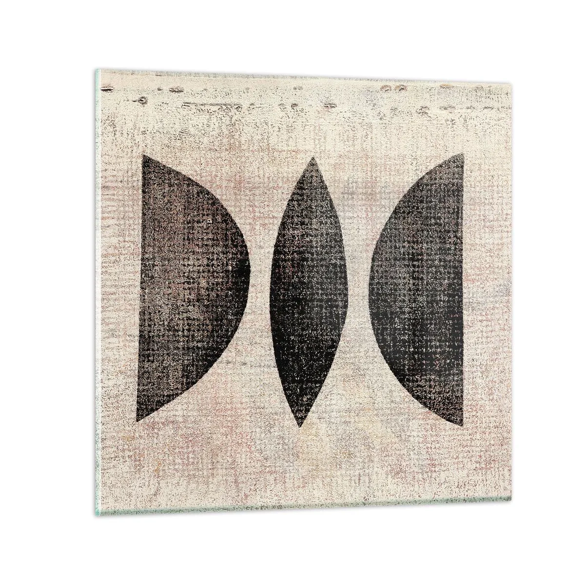 Üveg kép - Etnikai absztrakció - 60x60 cm