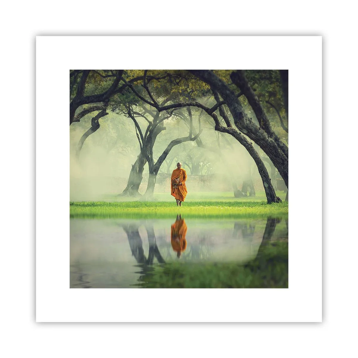 Poszter - Útban a megvilágosodás felé - 30x30 cm