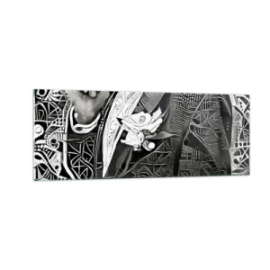 Üveg kép - Csak látszólag öreg ember - 140x50 cm