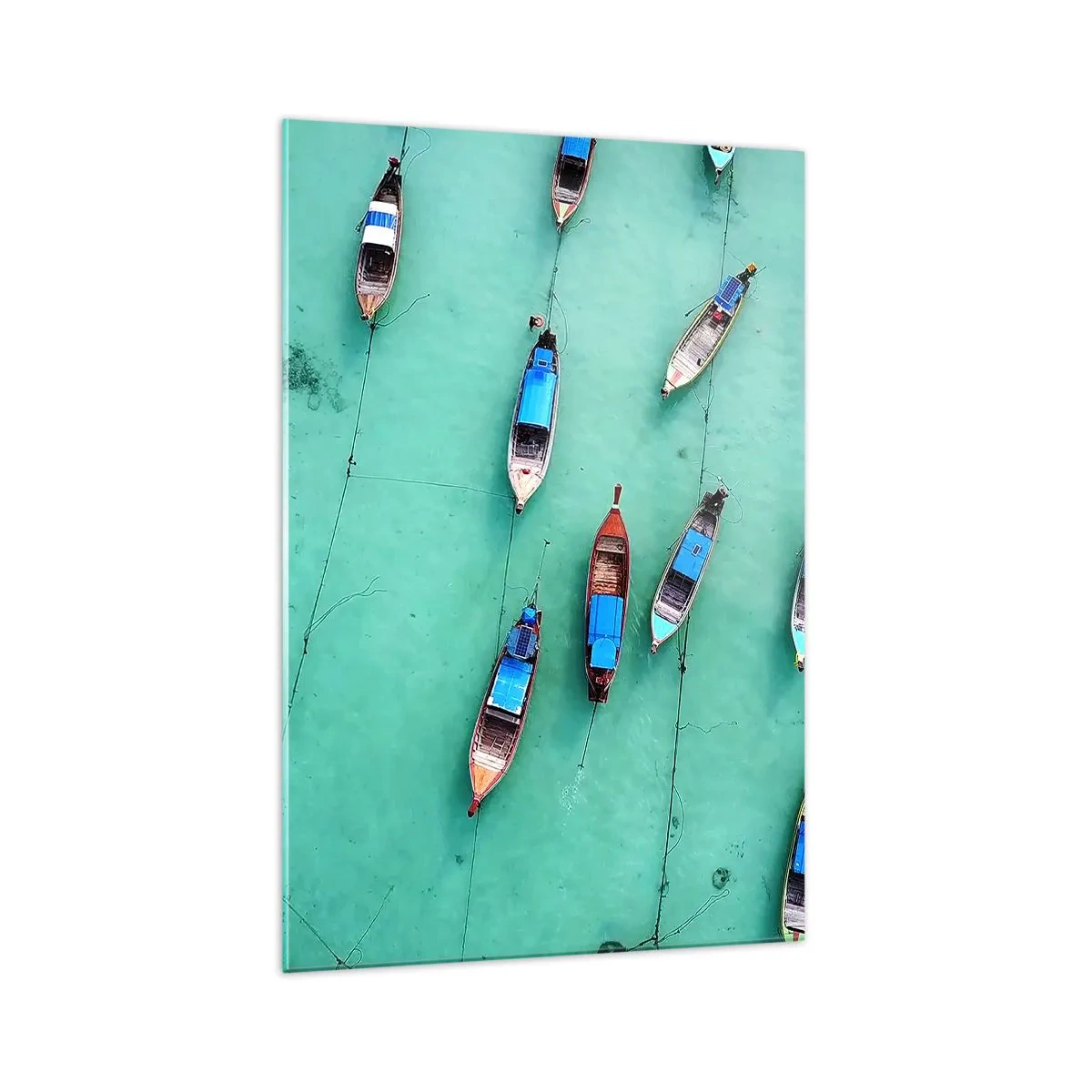 Üveg kép - Örömteli várakozásban - 70x100 cm