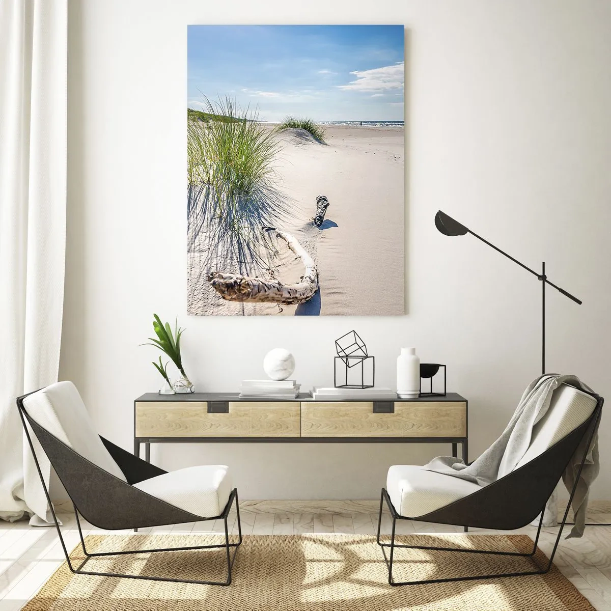 Üveg kép - A leggyönyörűbb? A Balti - 50x70 cm