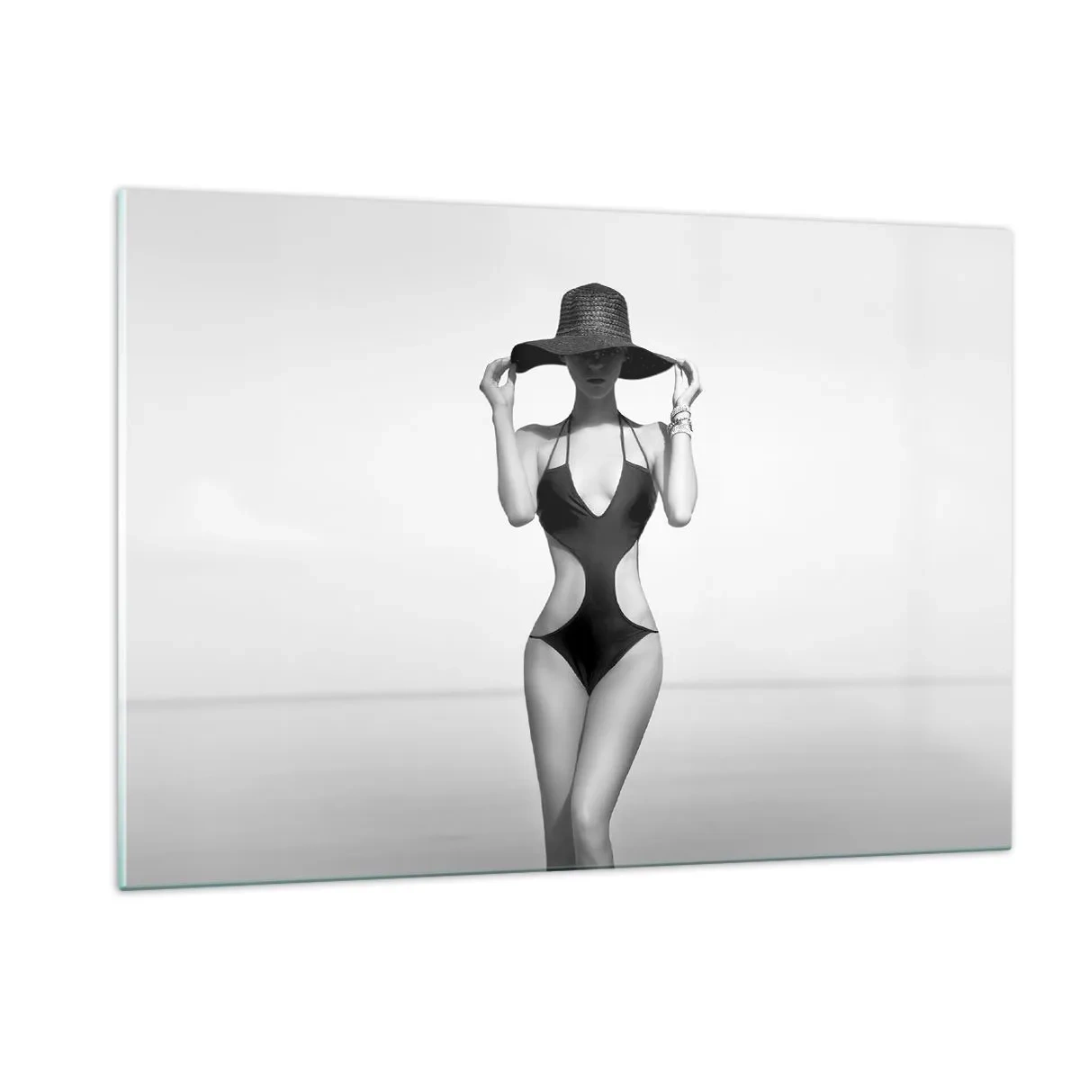 Üveg kép - A nevem Elegance - 120x80 cm