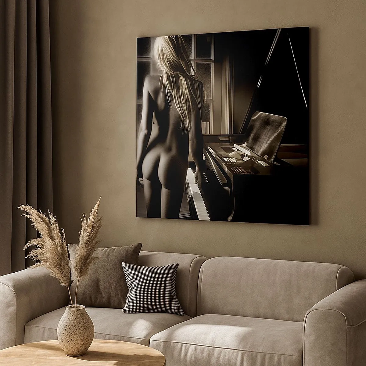 Vászonkép - Az este tökéletes harmóniája - 30x30 cm