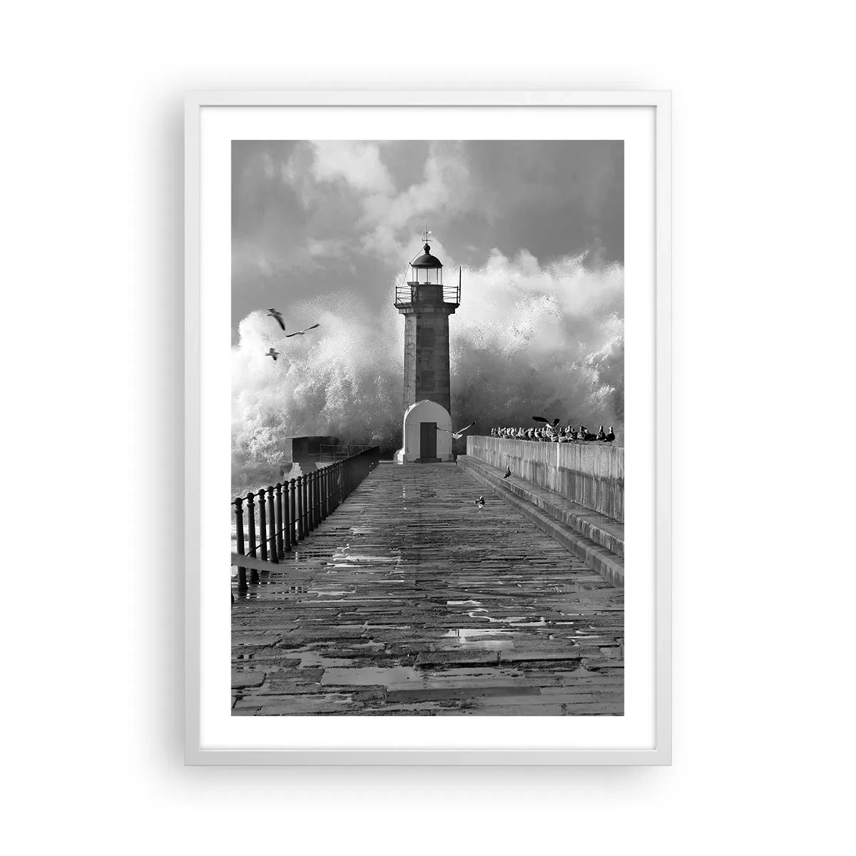 Poszter fekete keretben - Rettenthetetlen - 50x70 cm