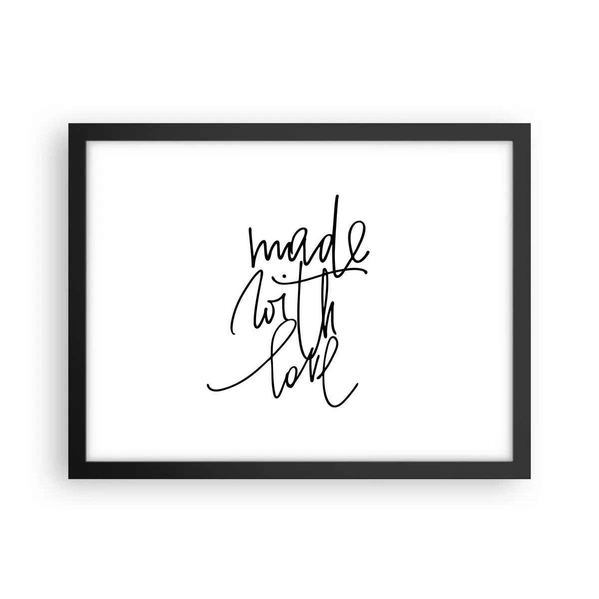 Poszter fehér keretben - A legjobb márka - 40x30 cm