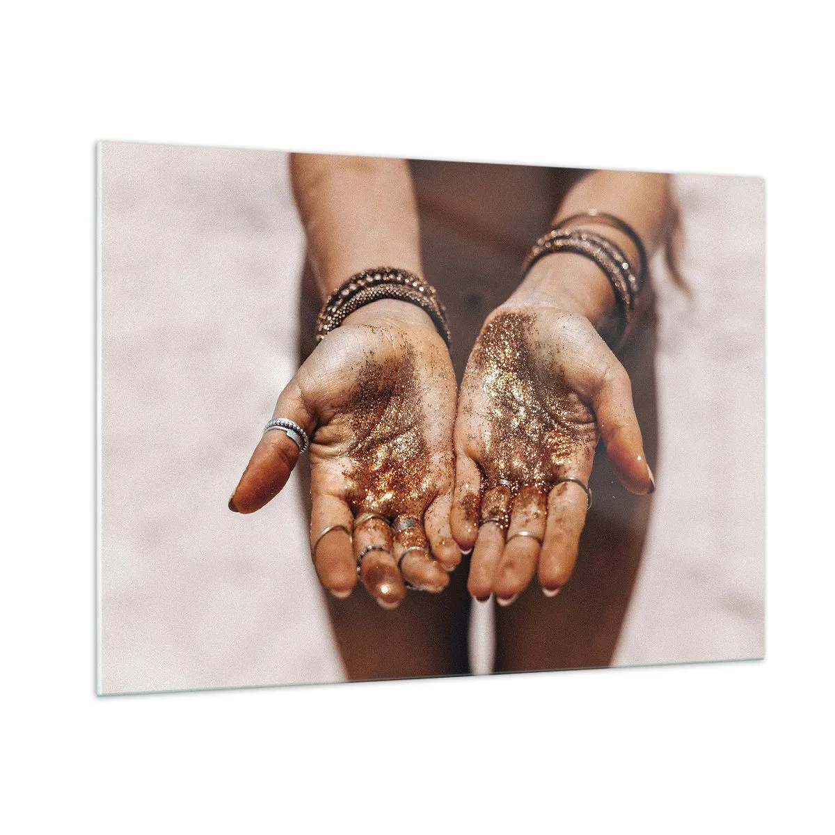 Üveg kép - Ajándék neked - 100x70 cm