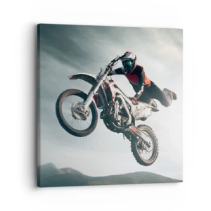 Vászonkép - Nincs szórakozás kockázat nélkül - 30x30 cm