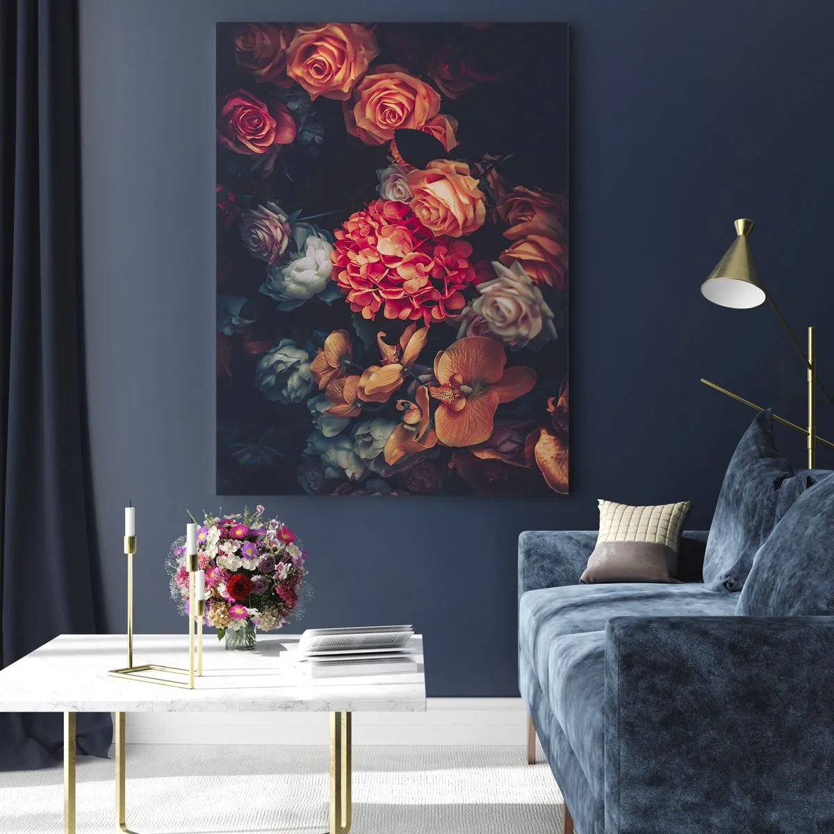 Üveg kép - Mint a holland mestereknél - 50x70 cm
