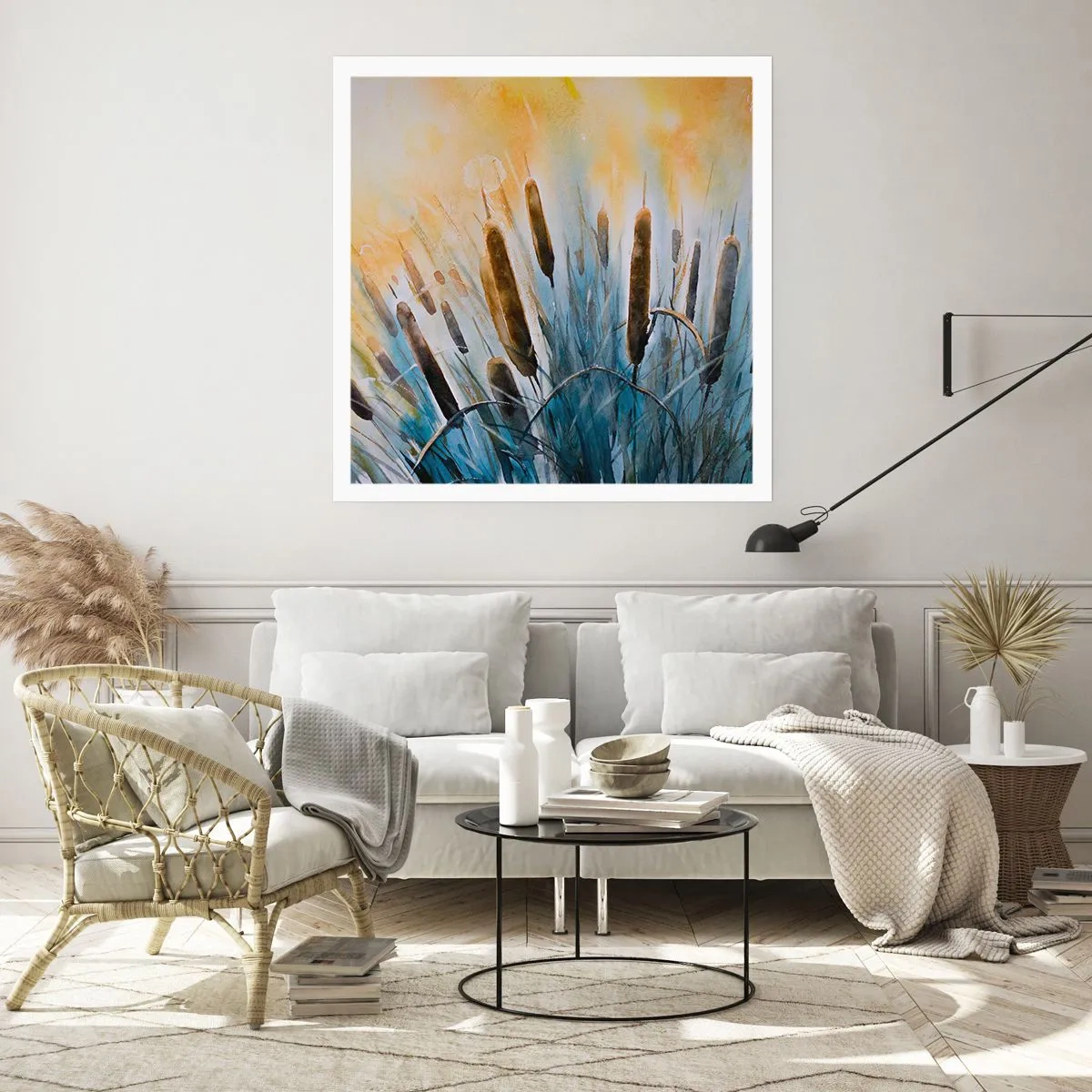 Poszter - A víz hűvössége, a nap melege - 60x60 cm