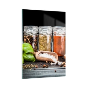 Üveg kép - Hogy az életnek legyen íze - 50x70 cm