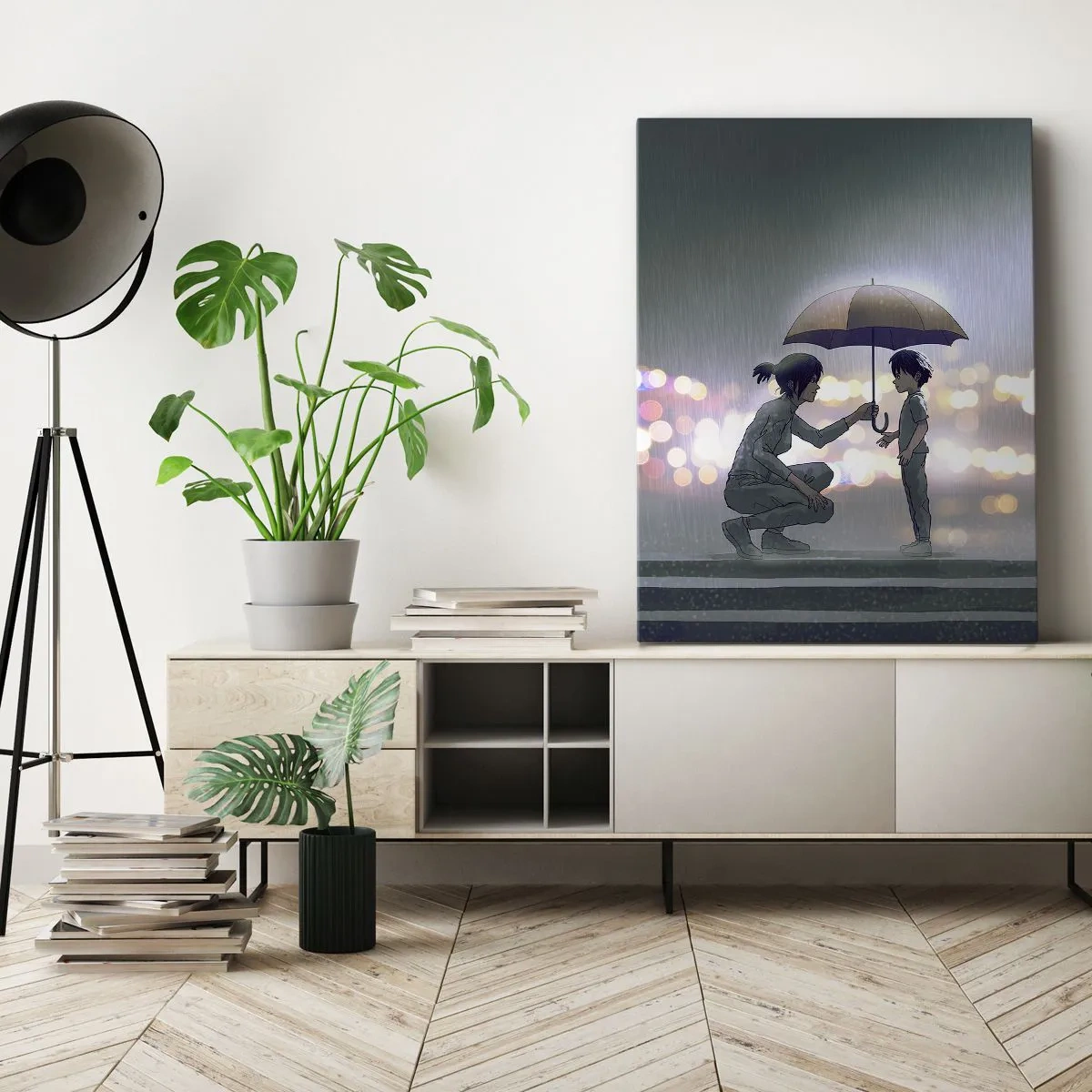 Vászonkép - És most minden rendben - 55x100 cm