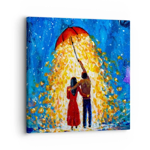 Vászonkép - Egy esős este varázsa? - 30x30 cm