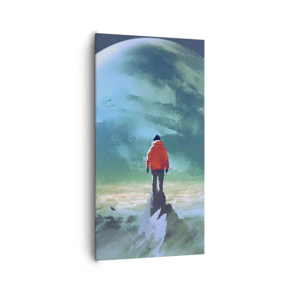 Vászonkép - Az új föld felfedezője - 65x120 cm