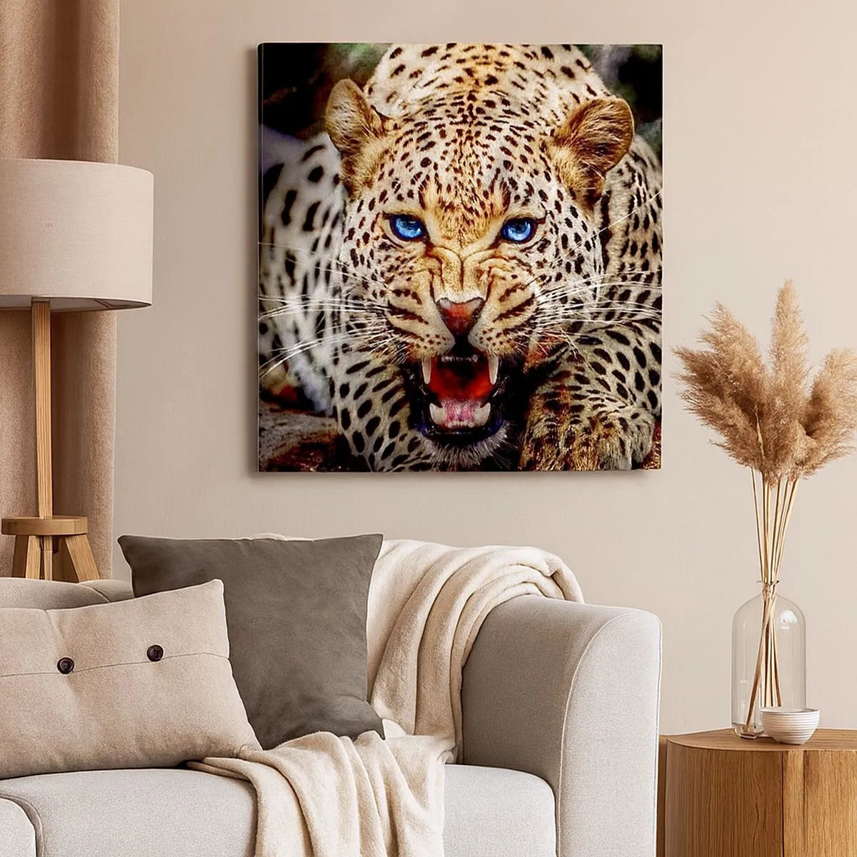 Vászonkép - A szépség nem árt a haragnak - 30x30 cm