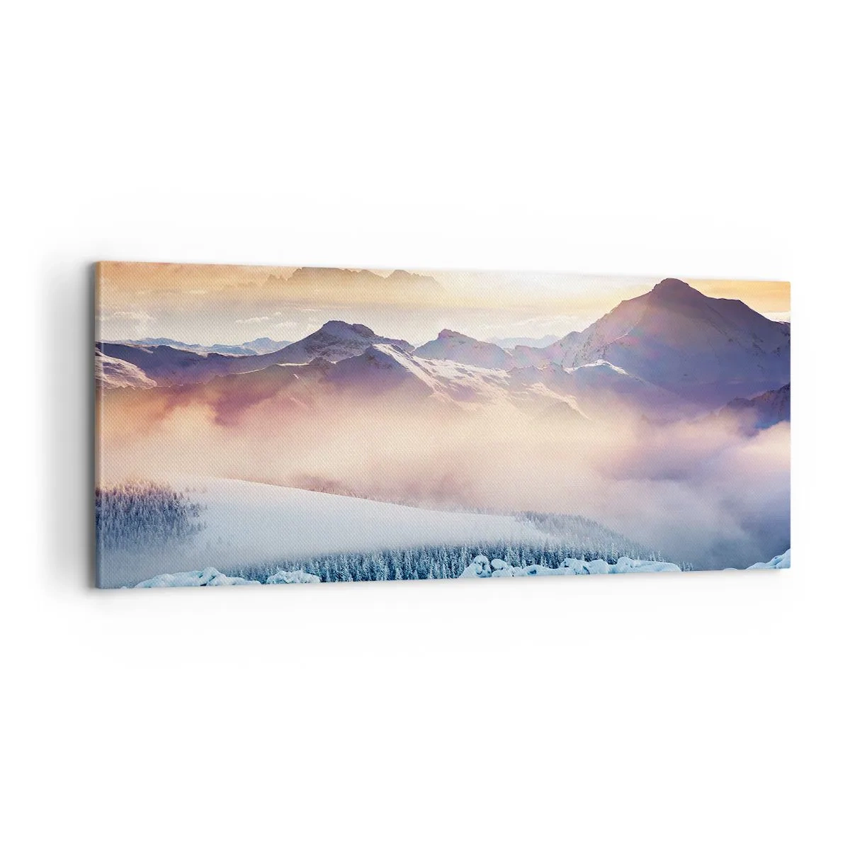 Vászonkép - A természet ereje és tisztasága - 100x40 cm