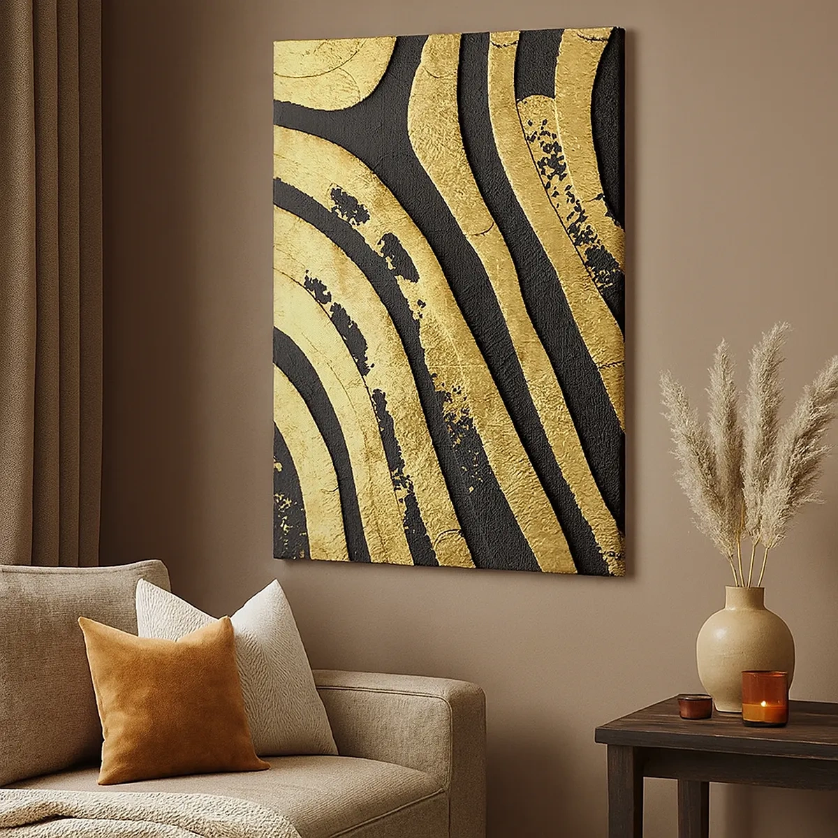 Vászonkép - Minden folyik - 50x70 cm