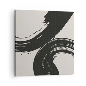 Vászonkép - Söprő és körkörös - 60x60 cm
