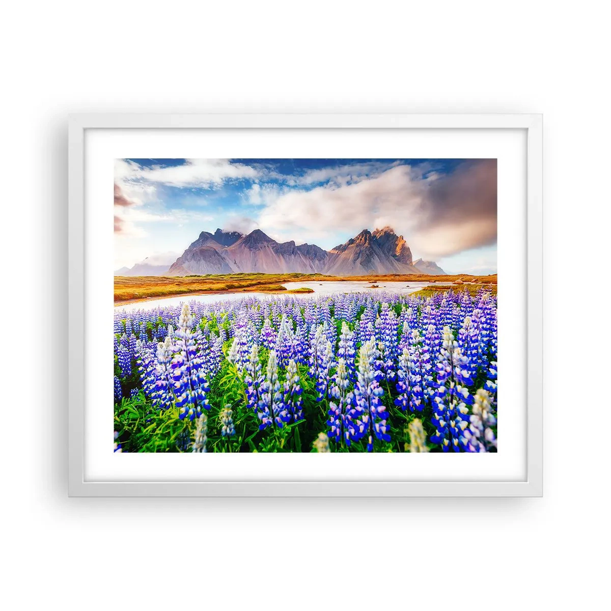 Poszter fekete keretben - Erő és szigorúság a szelídség mellett - 50x40 cm