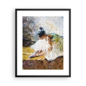 Poszter fehér keretben - Degas festményéből - 40x50 cm