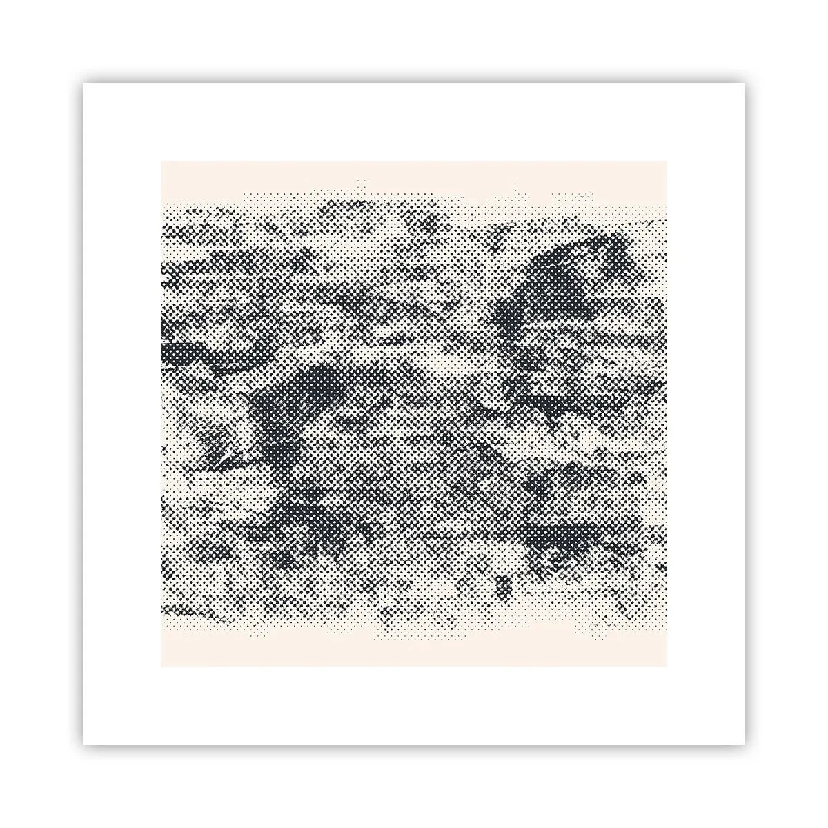 Poszter - Ködös kompozíció - 30x30 cm