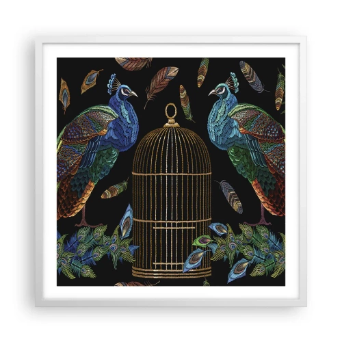 Poszter fekete keretben - Királyi köntösben - 60x60 cm