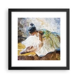 Poszter fehér keretben - Degas festményéből - 30x30 cm